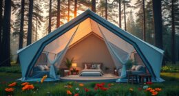 luxury camping tent options