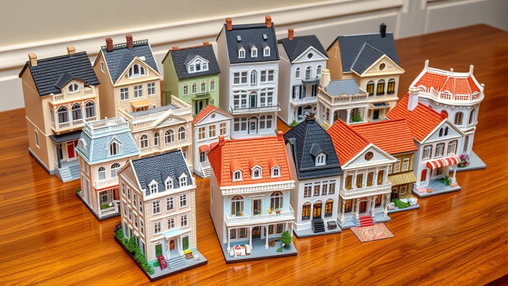 luxury collectible dollhouses