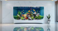 luxury fish tank showcase