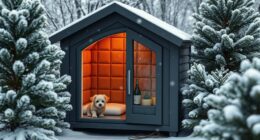 luxury heated pet shelter