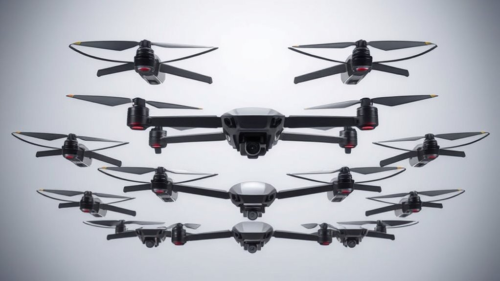 luxury high performance drone selection