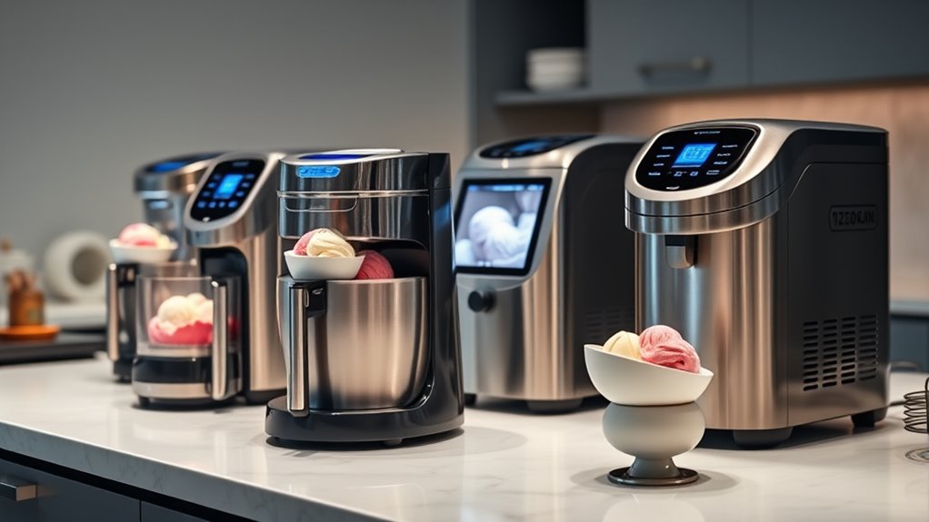 luxury home ice cream makers