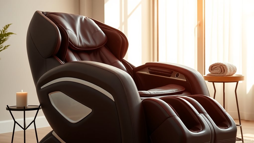 luxury massage chair selection