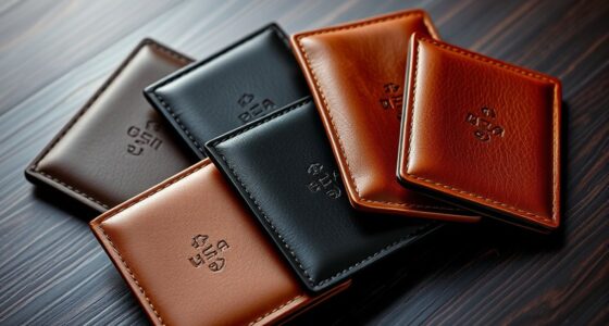 luxury men s leather wallets