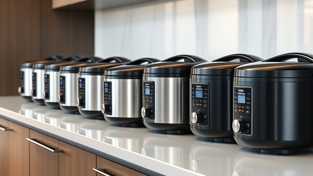luxury rice cooker selection