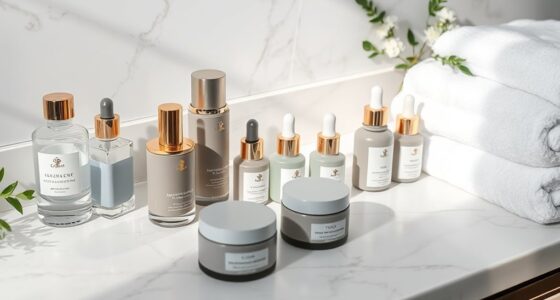 luxury skincare product guide