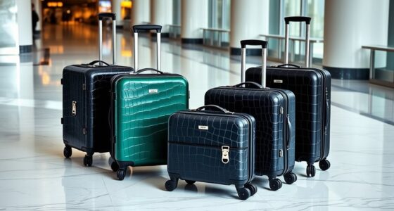 luxury travel luggage sets