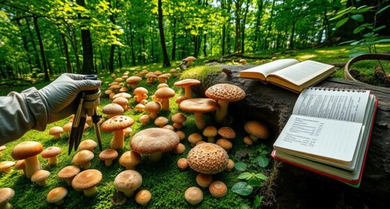mushroom identification and confirmation process