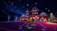 outdoor christmas light projectors