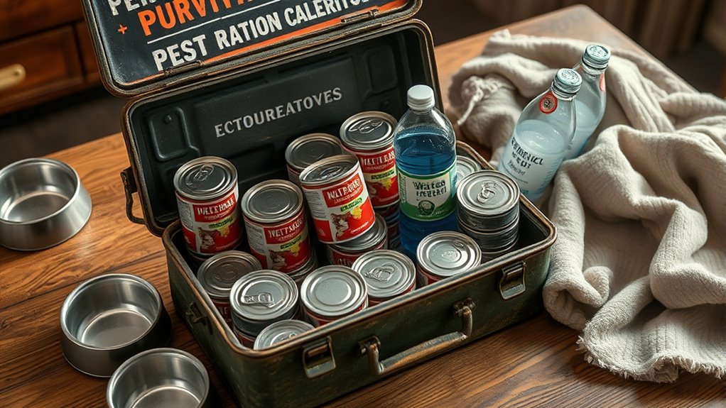 pet emergency rationing