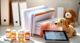 pet medication record organization