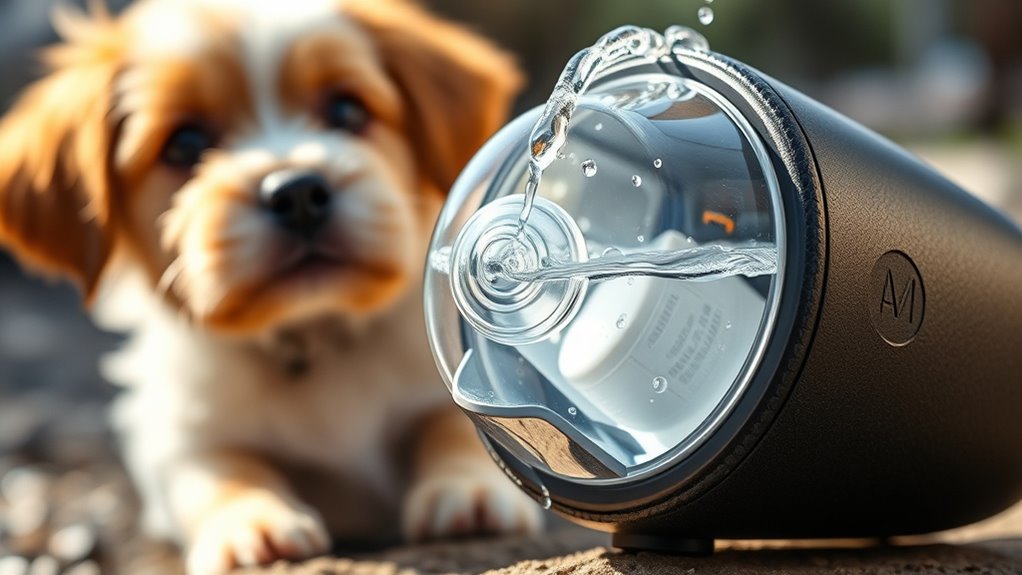 portable pet water filtration