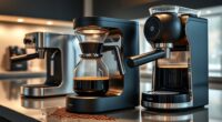 premium coffee makers with grinders