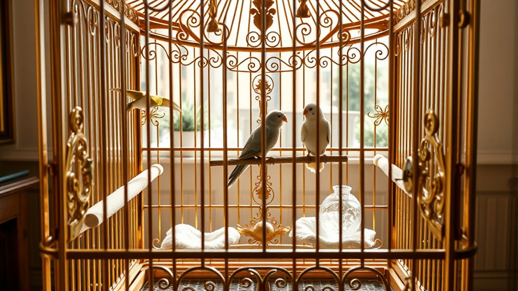 premium elegant bird cages