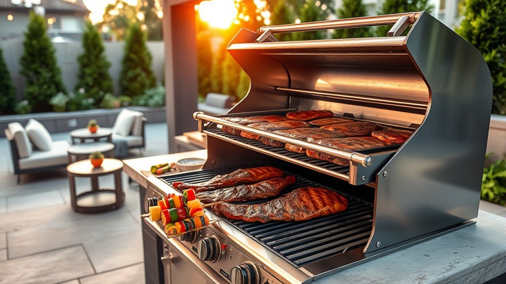 premium outdoor barbecue grills