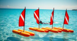 proper dive flag usage