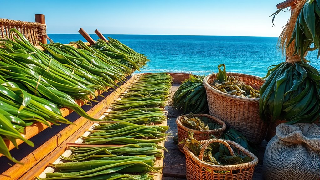 proper seaweed drying storage
