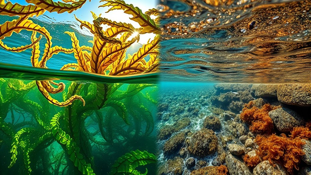 regional seaweed seasonal differences