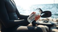 replenishing fluids after diving