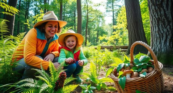 safe educational family foraging