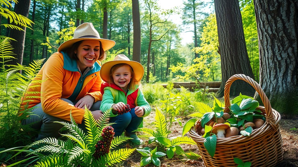 safe educational family foraging