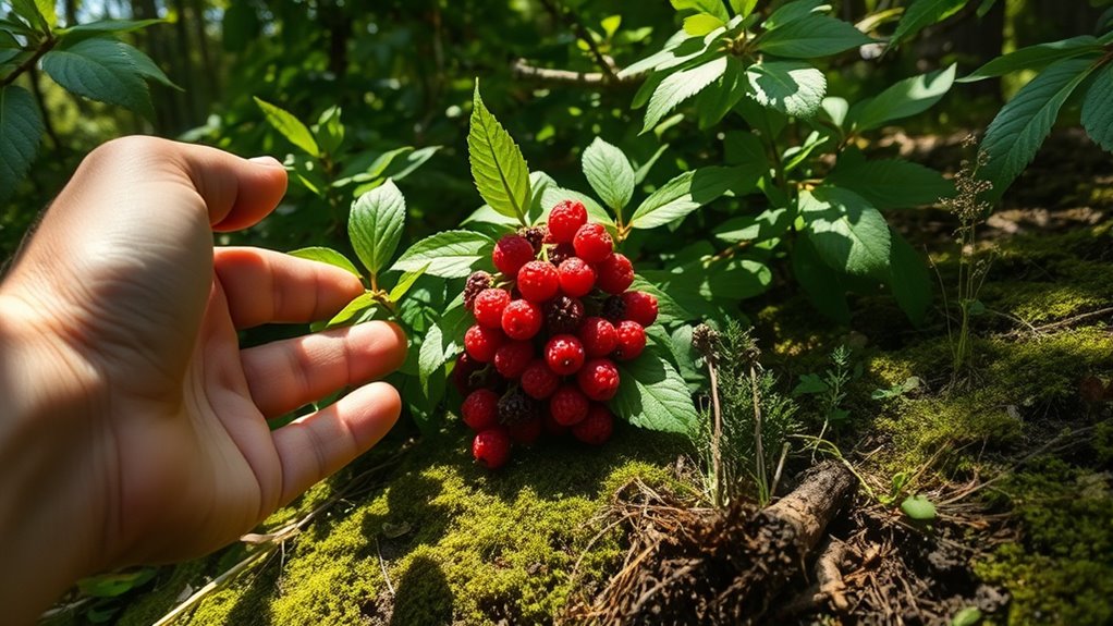 safe wild food foraging