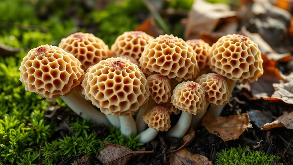 seasonal morel mushroom variations