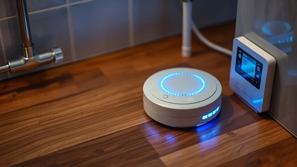 smart water leak detector features