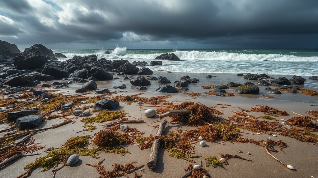 storm recovery coastal foraging