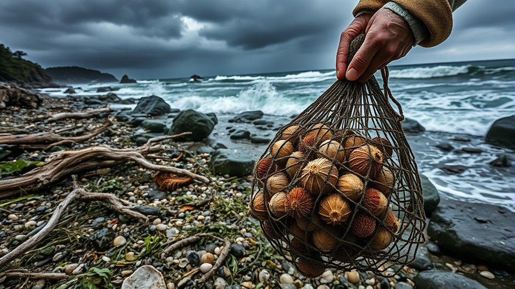 storms create new foraging opportunities