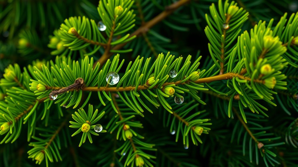 sustainable conifer foraging techniques