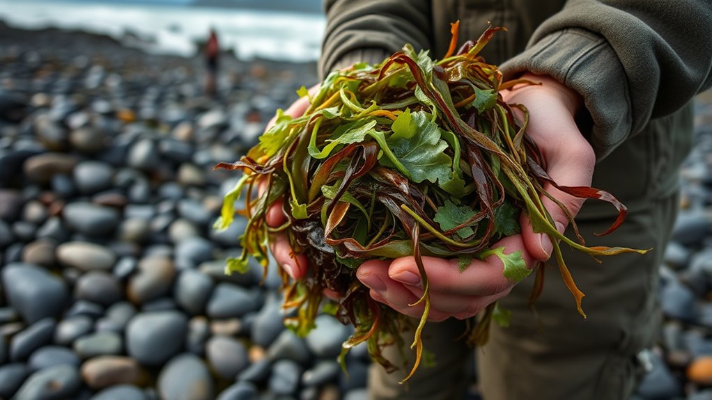 sustainable sea vegetable harvesting