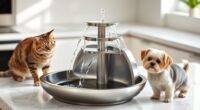 top automatic pet water fountains