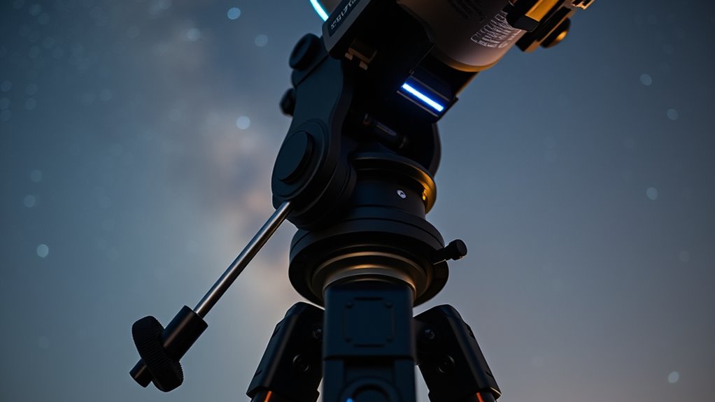 top belt drive equatorial mount