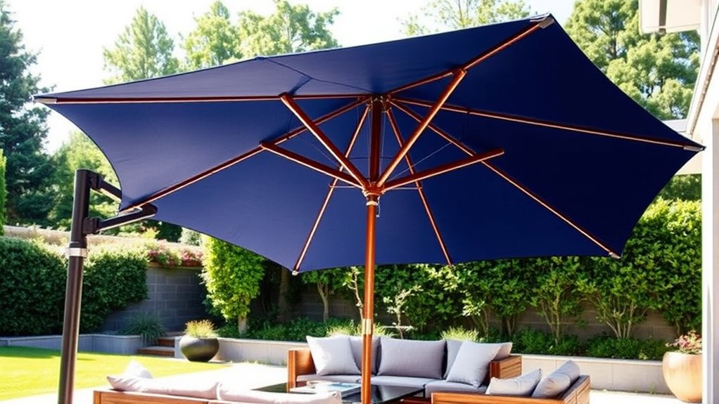 top durable stylish patio umbrellas