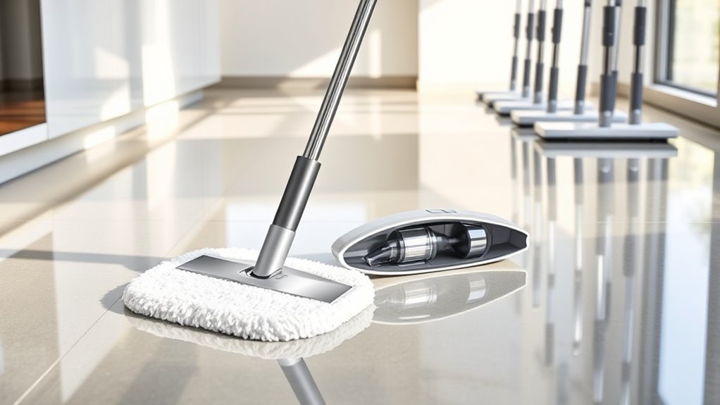 top moisture mopping machines