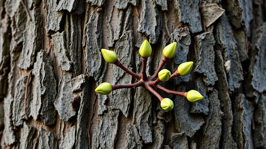 tree parts for foraging
