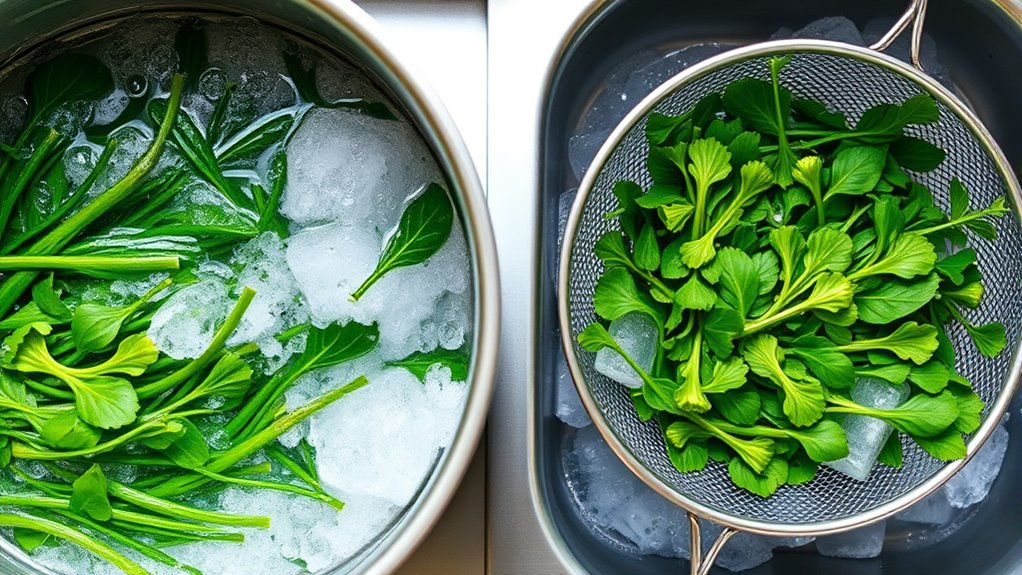 wash blanch dry freeze