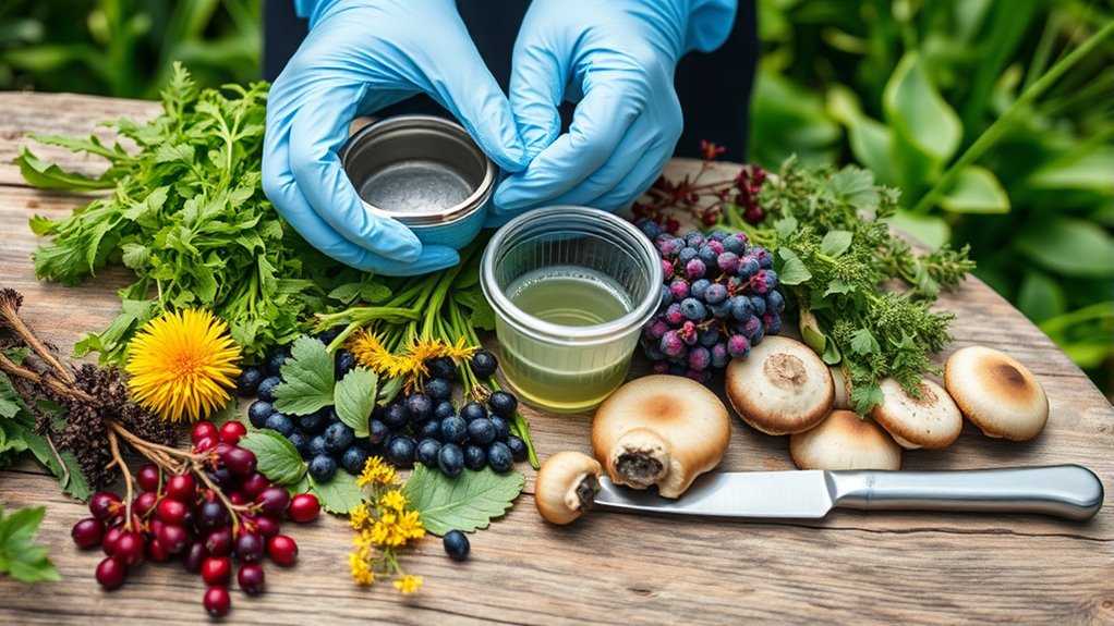 wild food safety testing