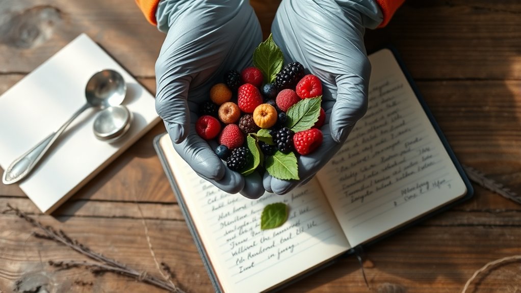 wild food taste testing safety