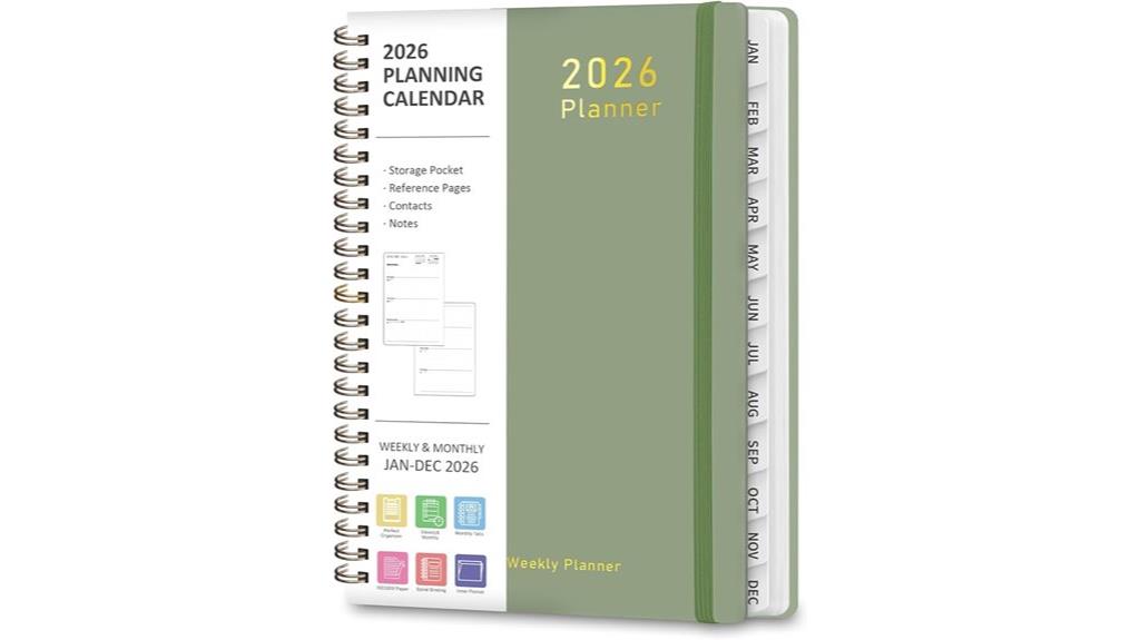 2026 a5 academic planner
