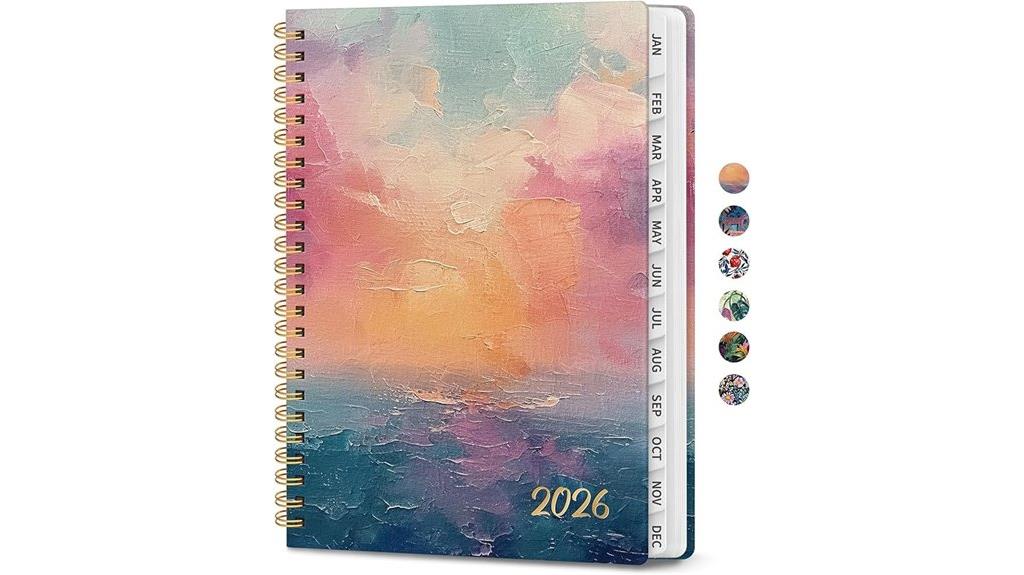 2026 planner with aesthetic