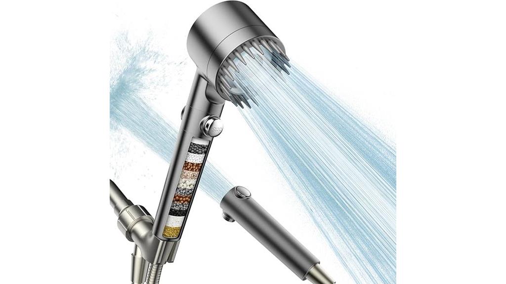 adjustable handheld showerhead