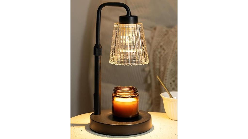 adjustable jar candle warmer