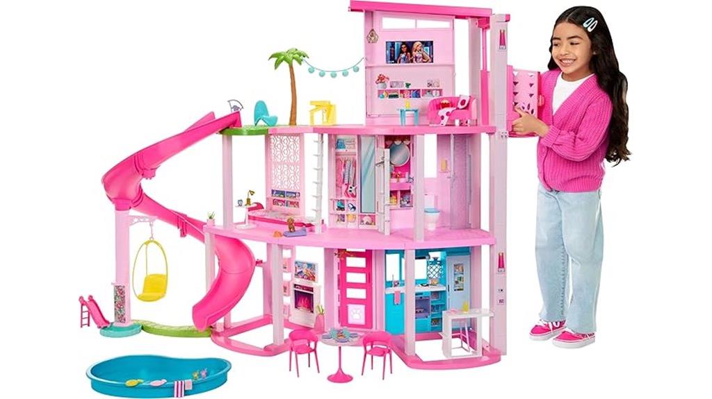 barbie pool party playset