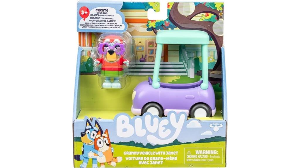bluey toddler toy car