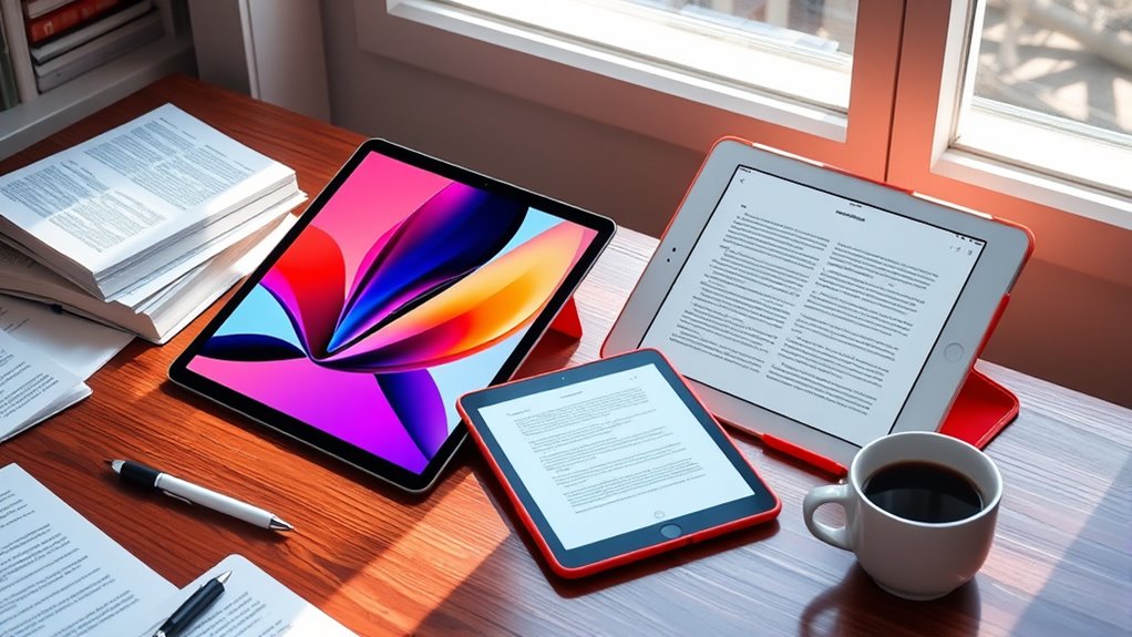 comparing ipad pro and air