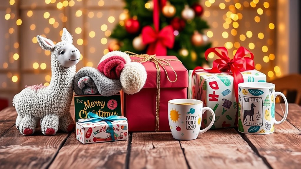 considerate fun gift presentation