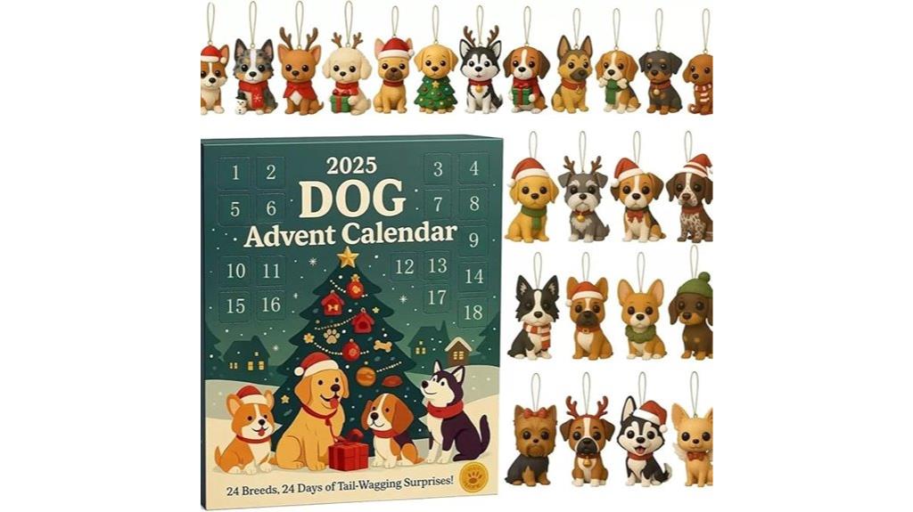 dog christmas countdown calendar