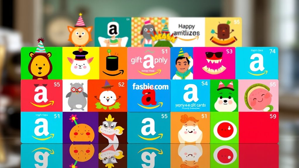 funny amazon gift card designs